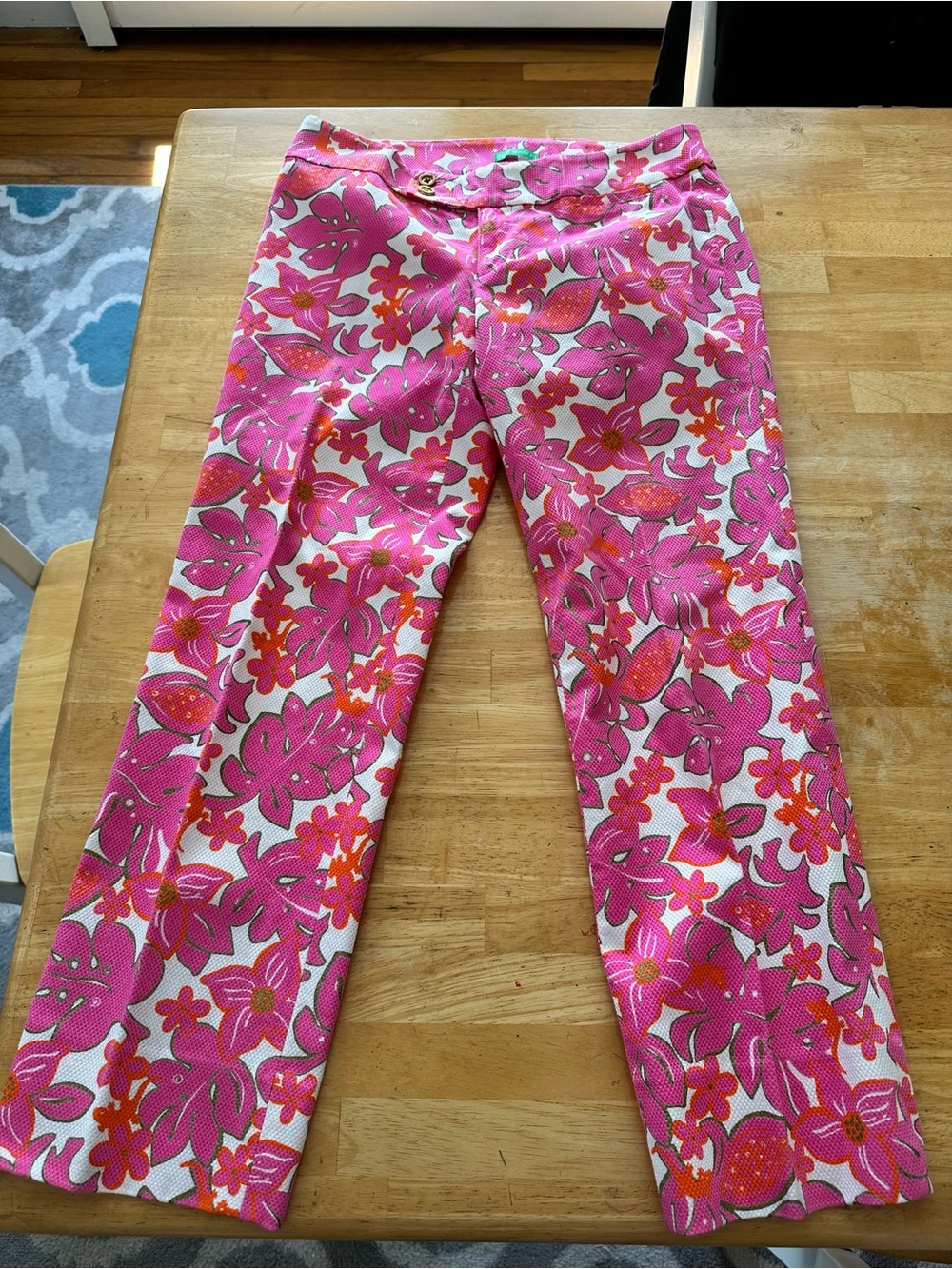 Lilly Pulitzer palm fit pants size 0